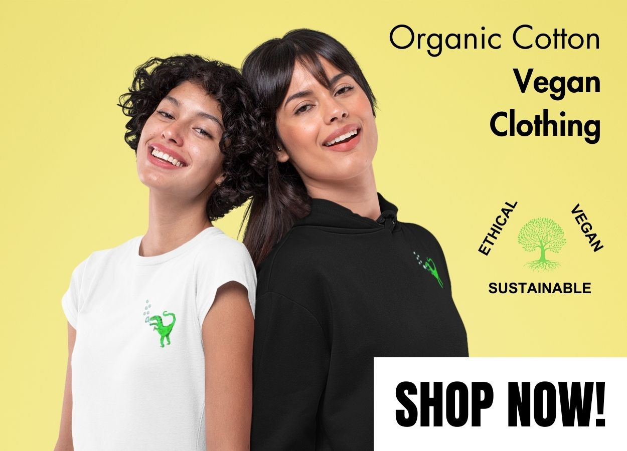 Organic cotton vegan clothing