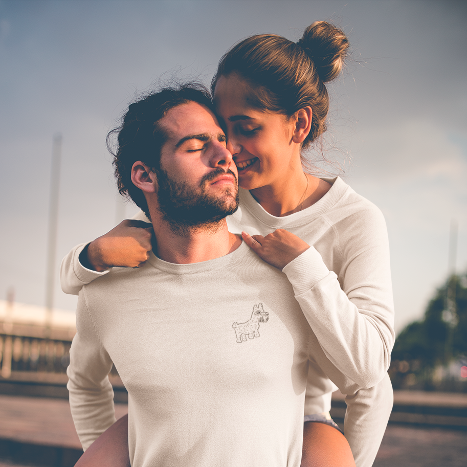 Dog | Vegan Jumper worn by a couple