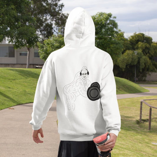 Gorilla Gym | Sustainable Hoodie worn by a man