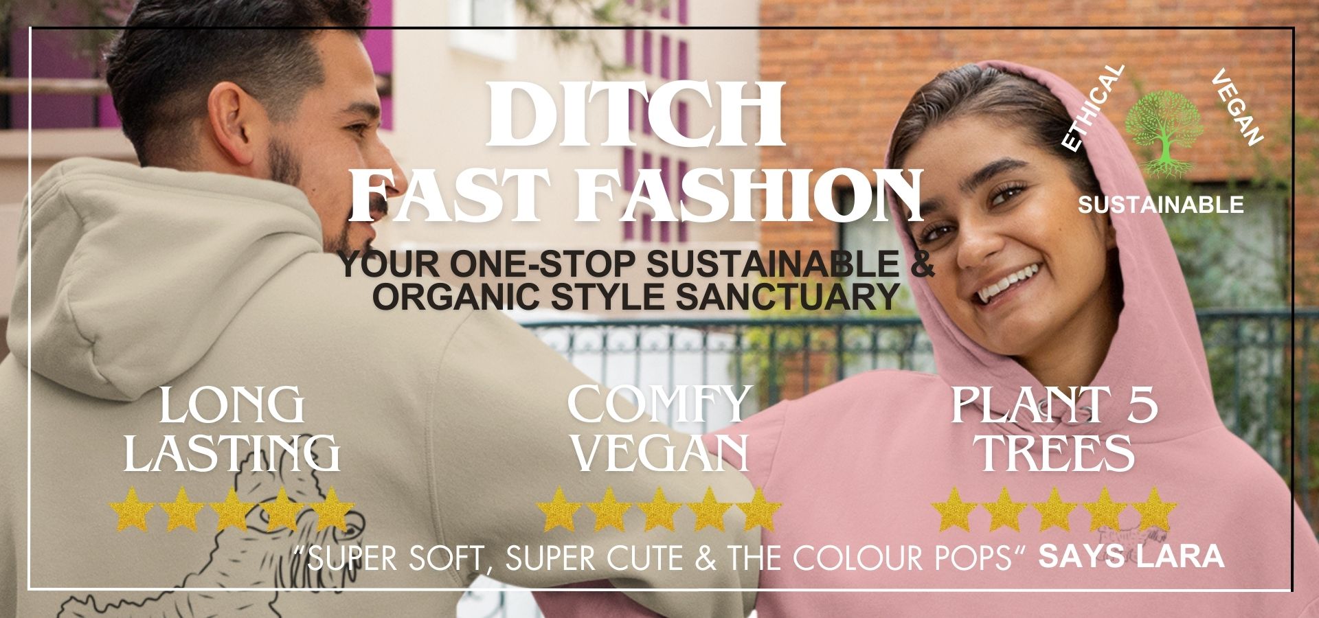 ditch fast fashion poster