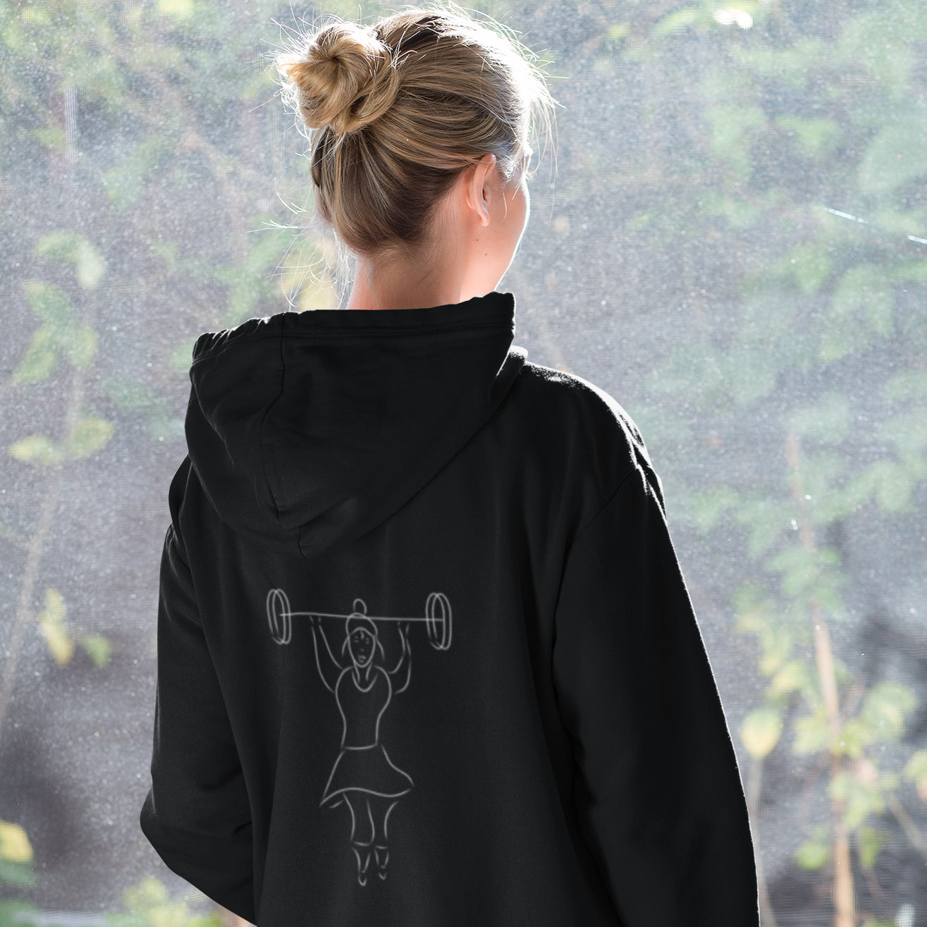 Women That Lift White | Sustainable Hoodie