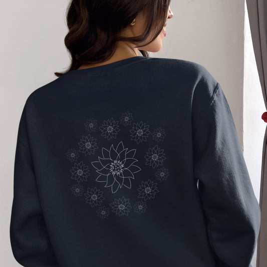 White Lotus Dream | Vegan Jumper worn by a woman