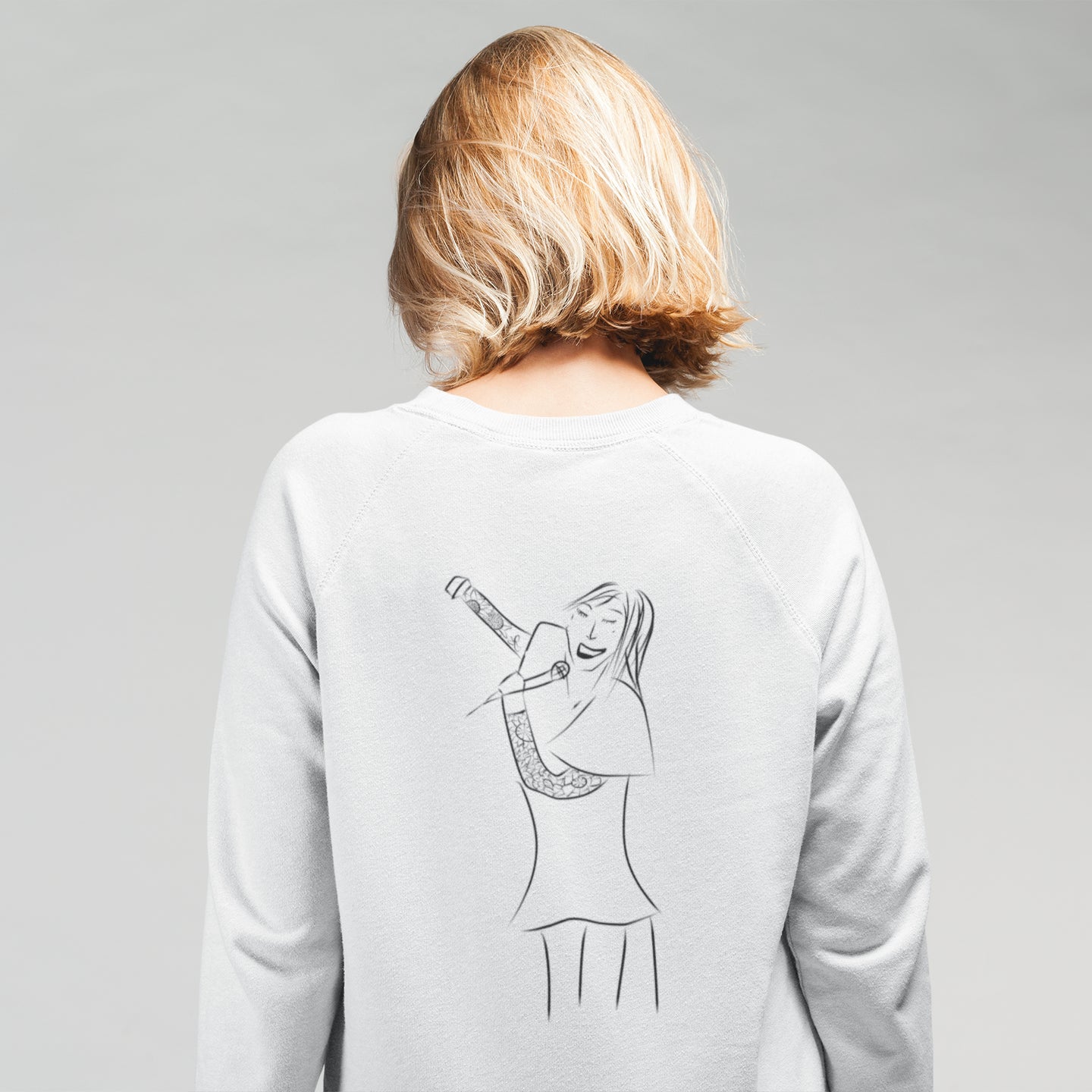 Songstress Woman Singing | Vegan Jumper