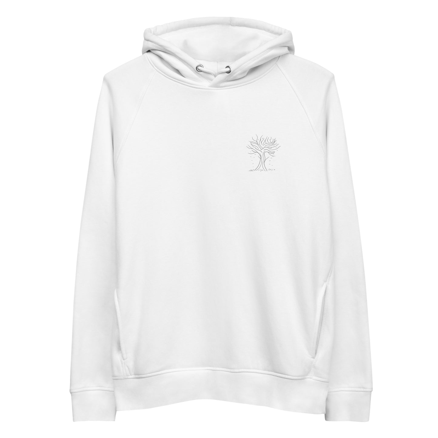 Autumn Tree Trance sustainable vegan hoodie two pocket