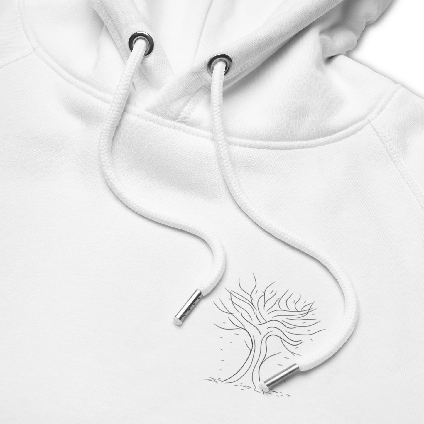 Autumn Tree Trance sustainable vegan hoodie two pocket