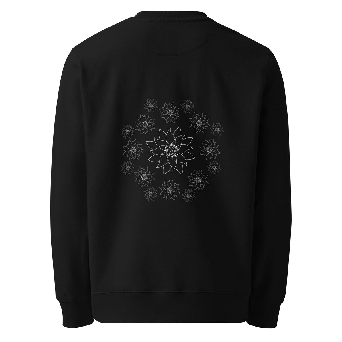White Lotus Dream | Vegan Jumper in black back