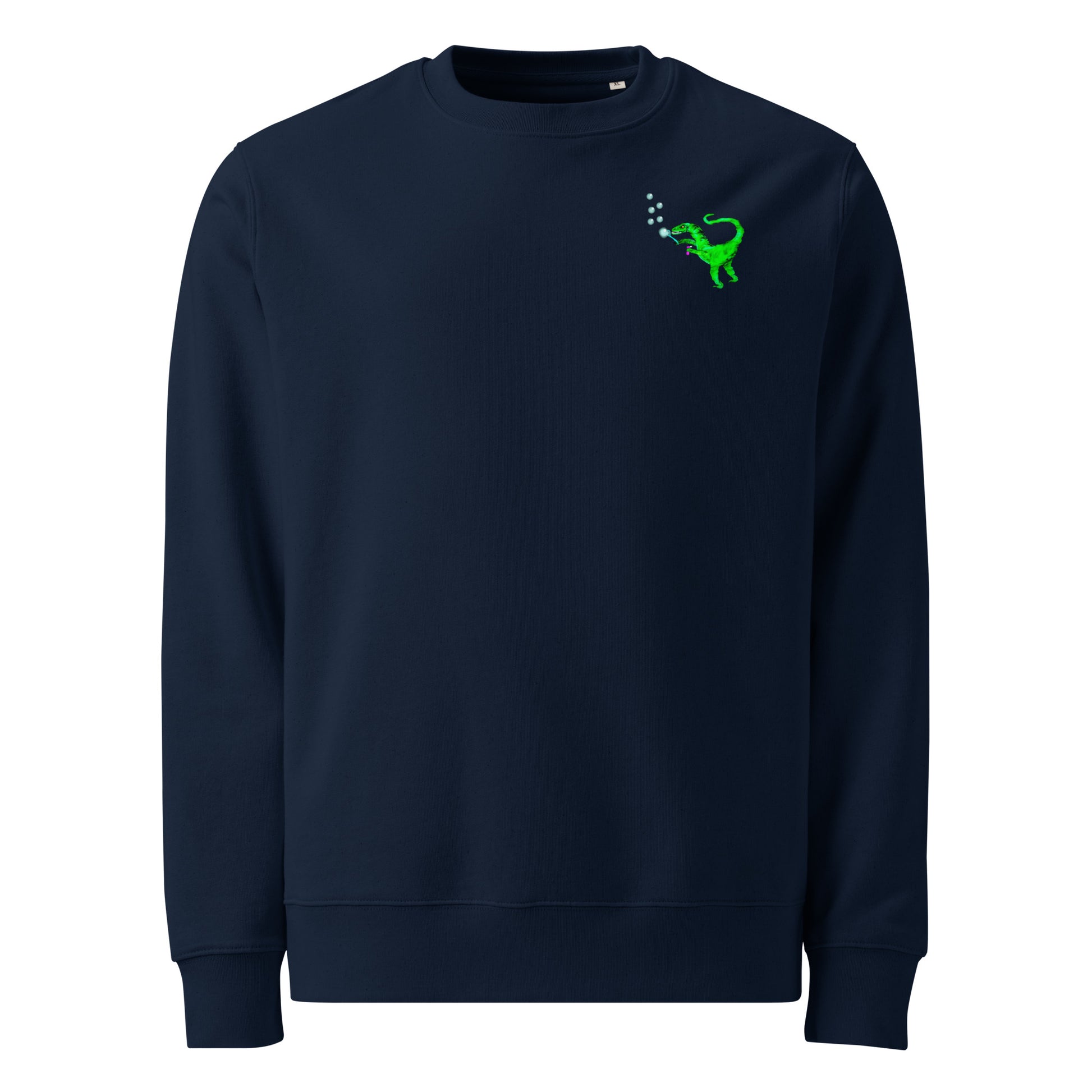 Vegan Sustainable Jumper in navy