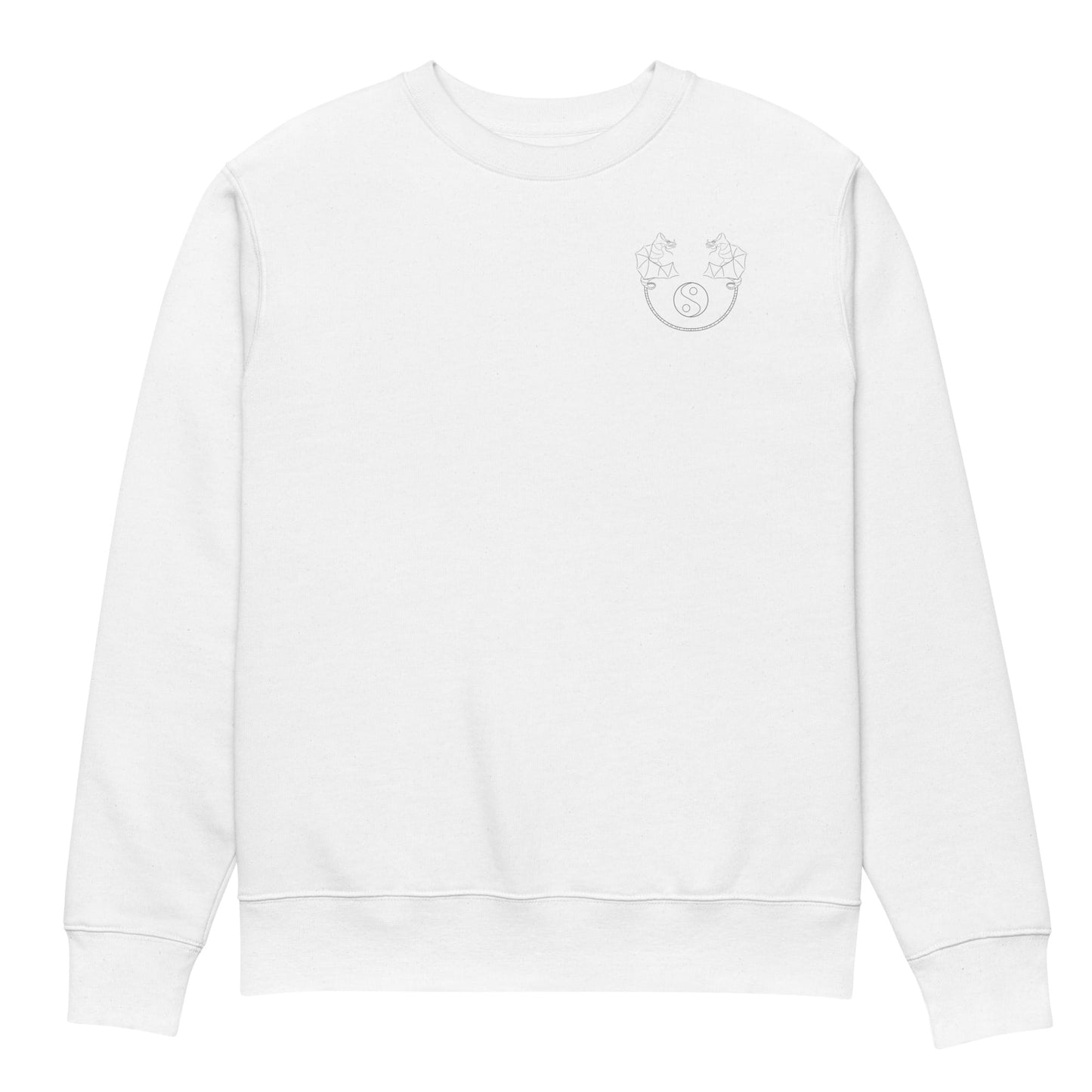 Dragon Dance, Yin and Yang | Vegan Jumper front view