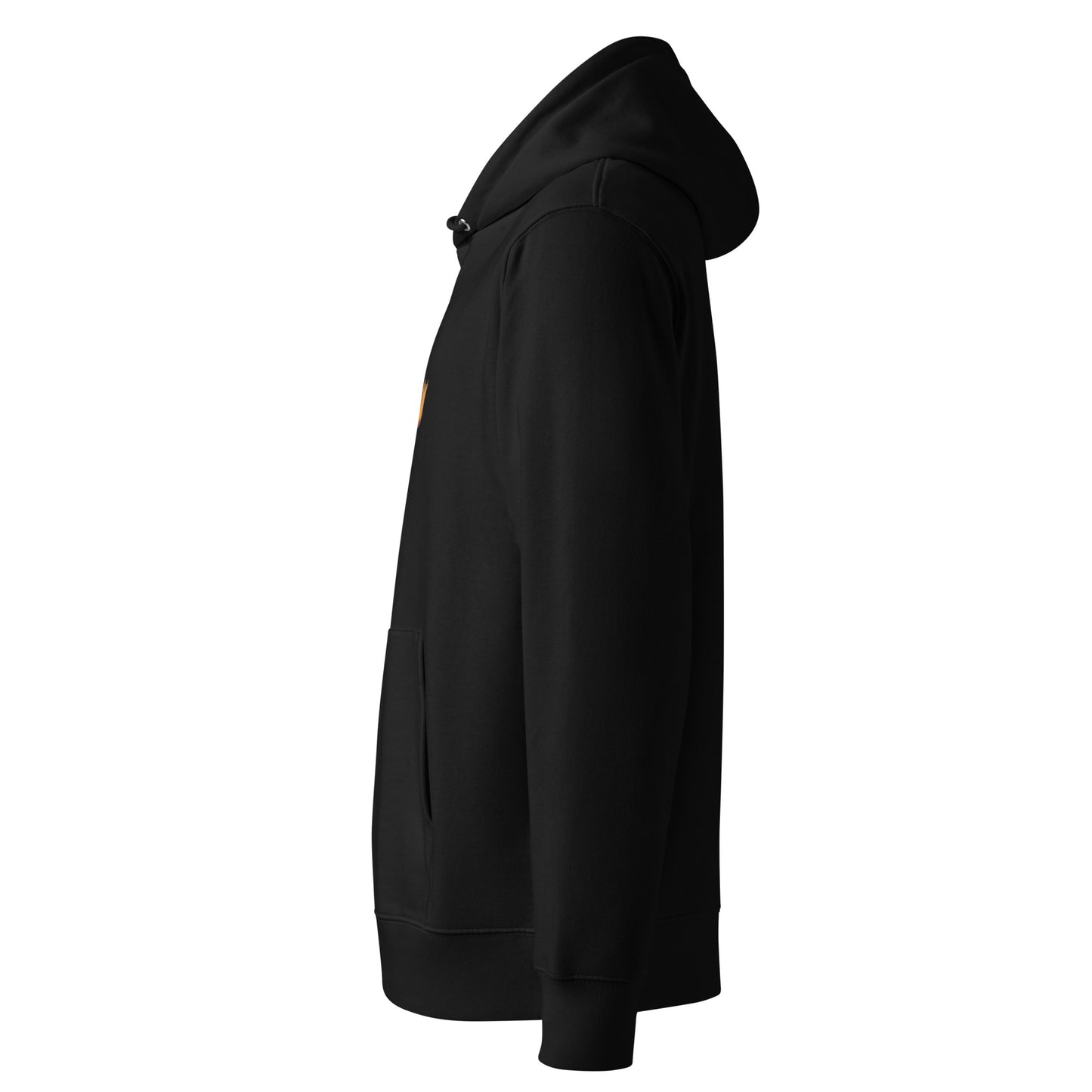 Cat rocker | Sustainable Hoodie in black left