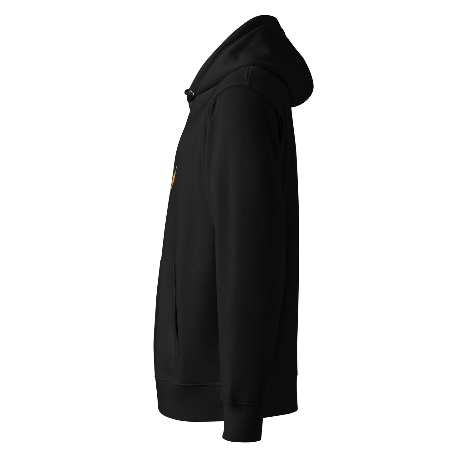 Orangutan | Sustainable Hoodie in black left