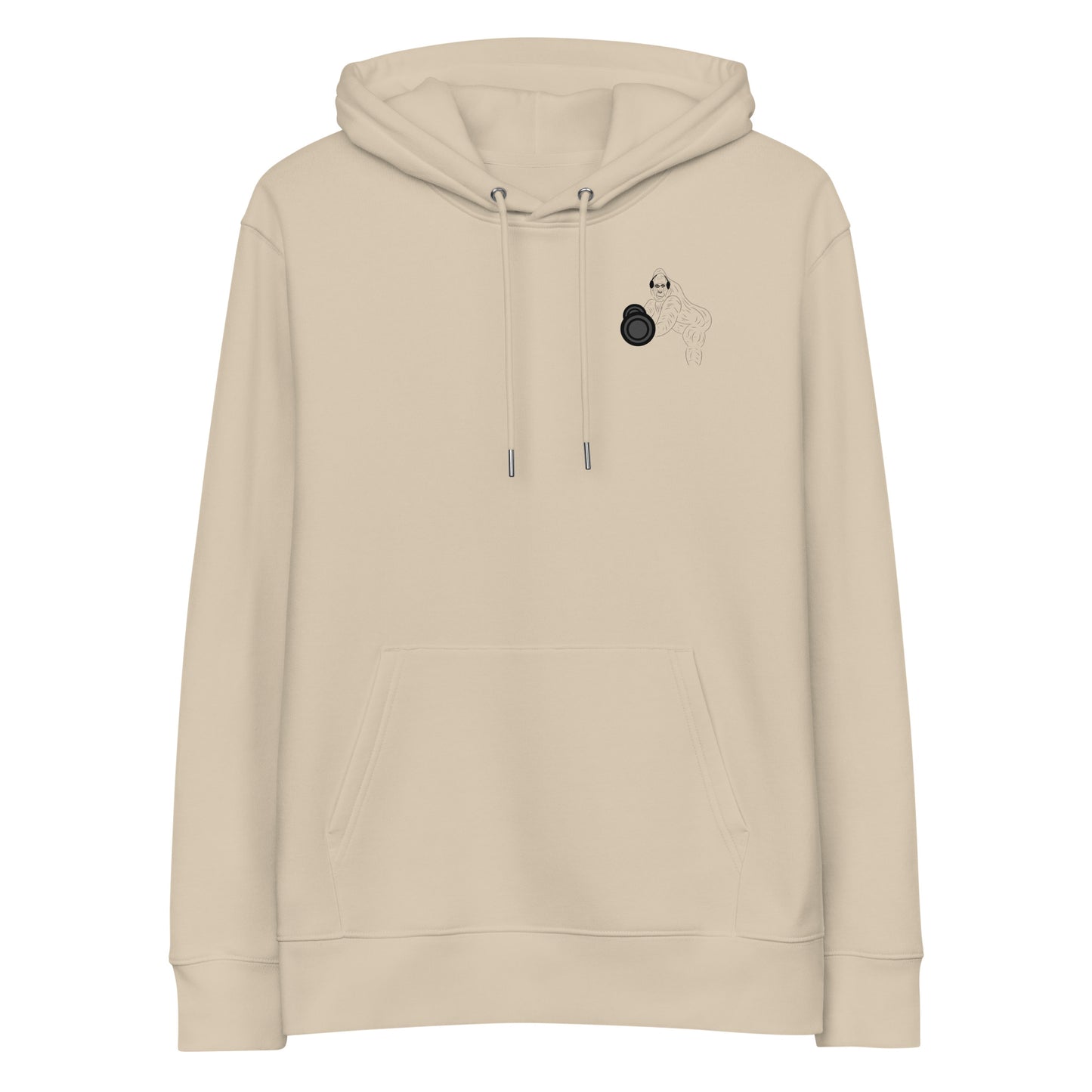 Gorilla Gym | Sustainable Hoodie in desert dust