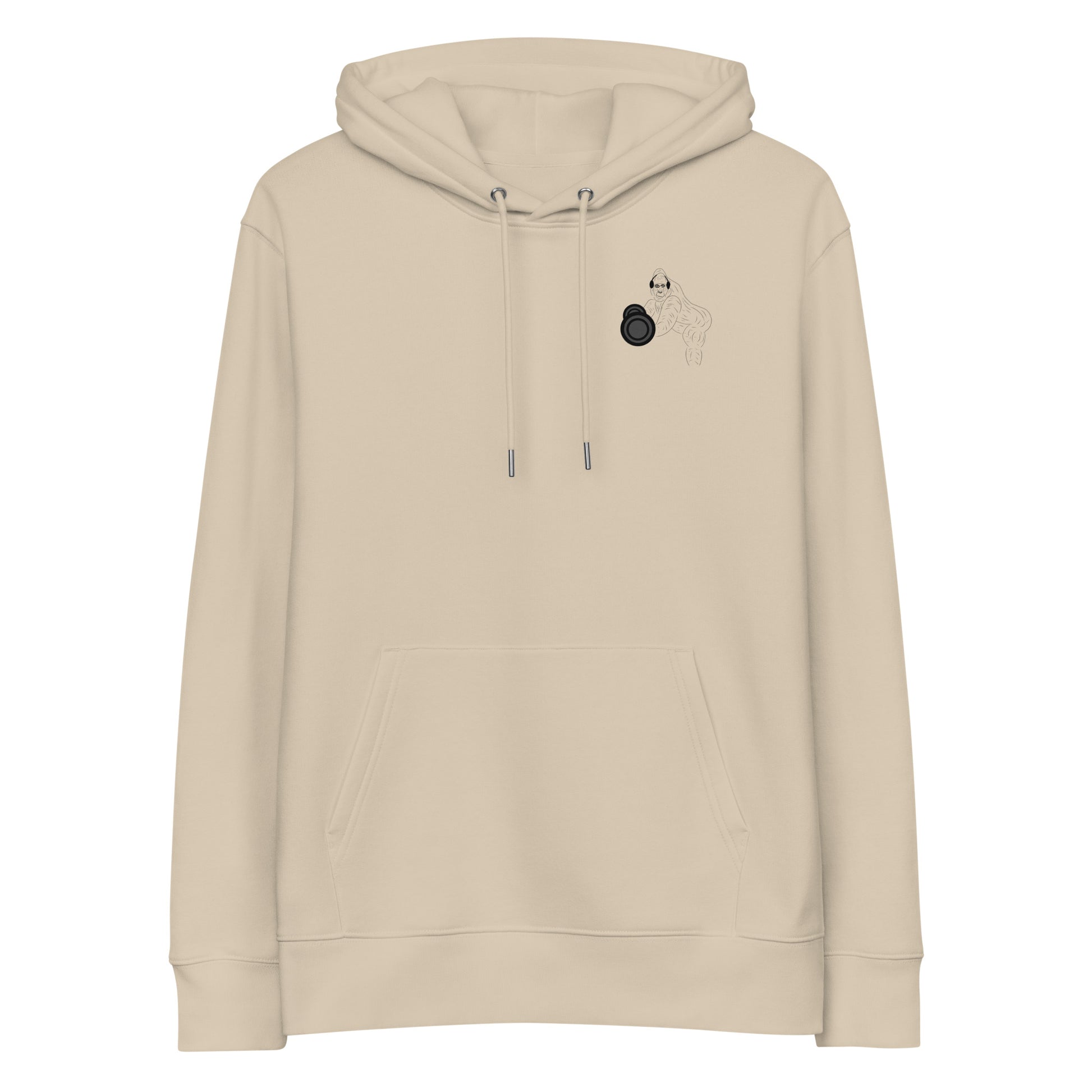 Gorilla Gym | Sustainable Hoodie in desert dust