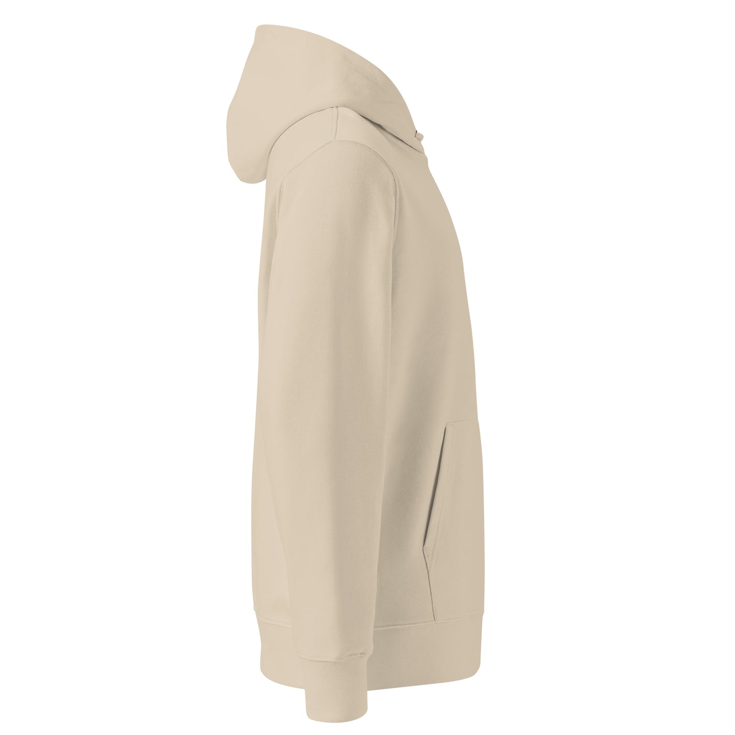 French Bulldog Weight Lifter | Sustainable Hoodie in dessert dust right