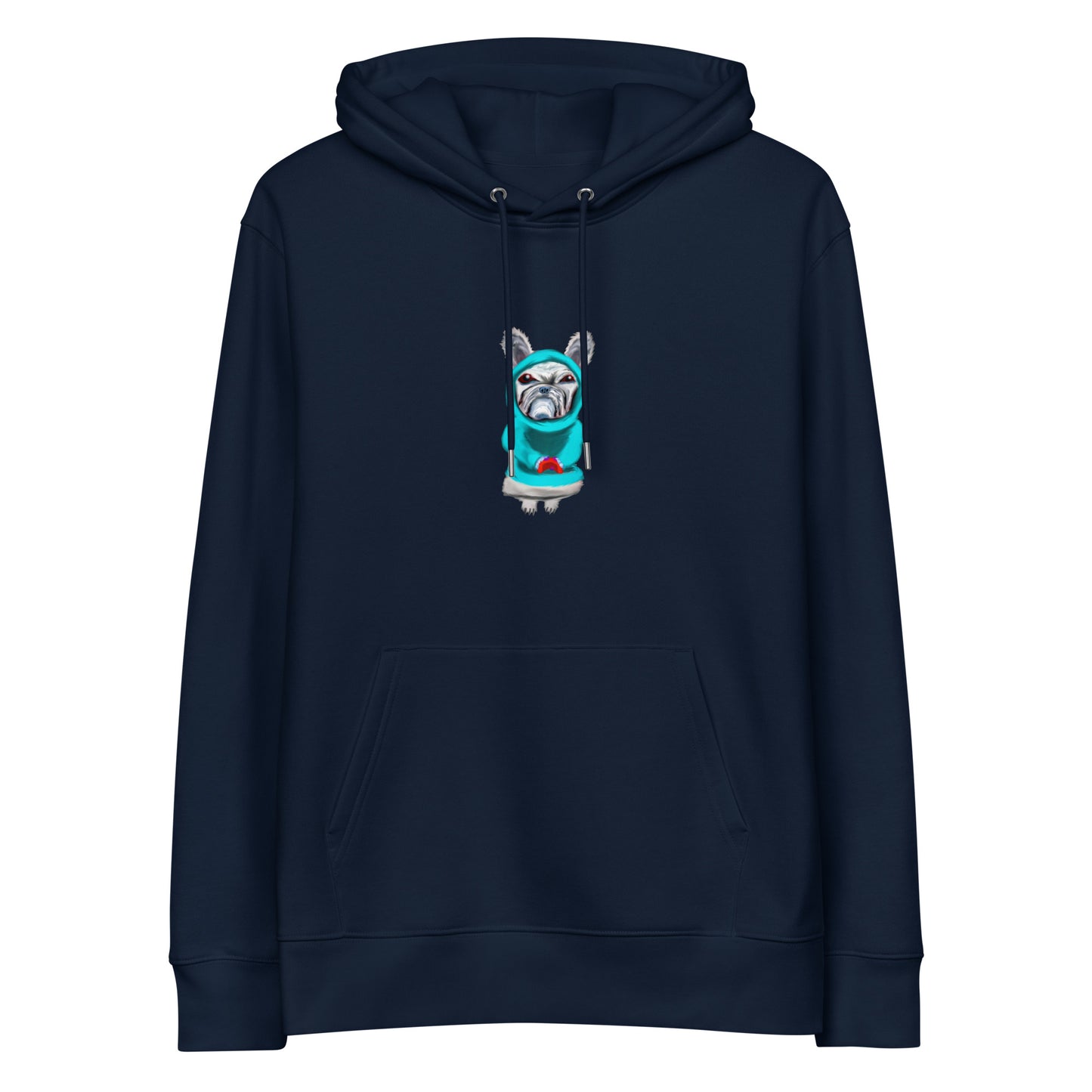 Dog Gamer | Sustainable Hoodie in navy