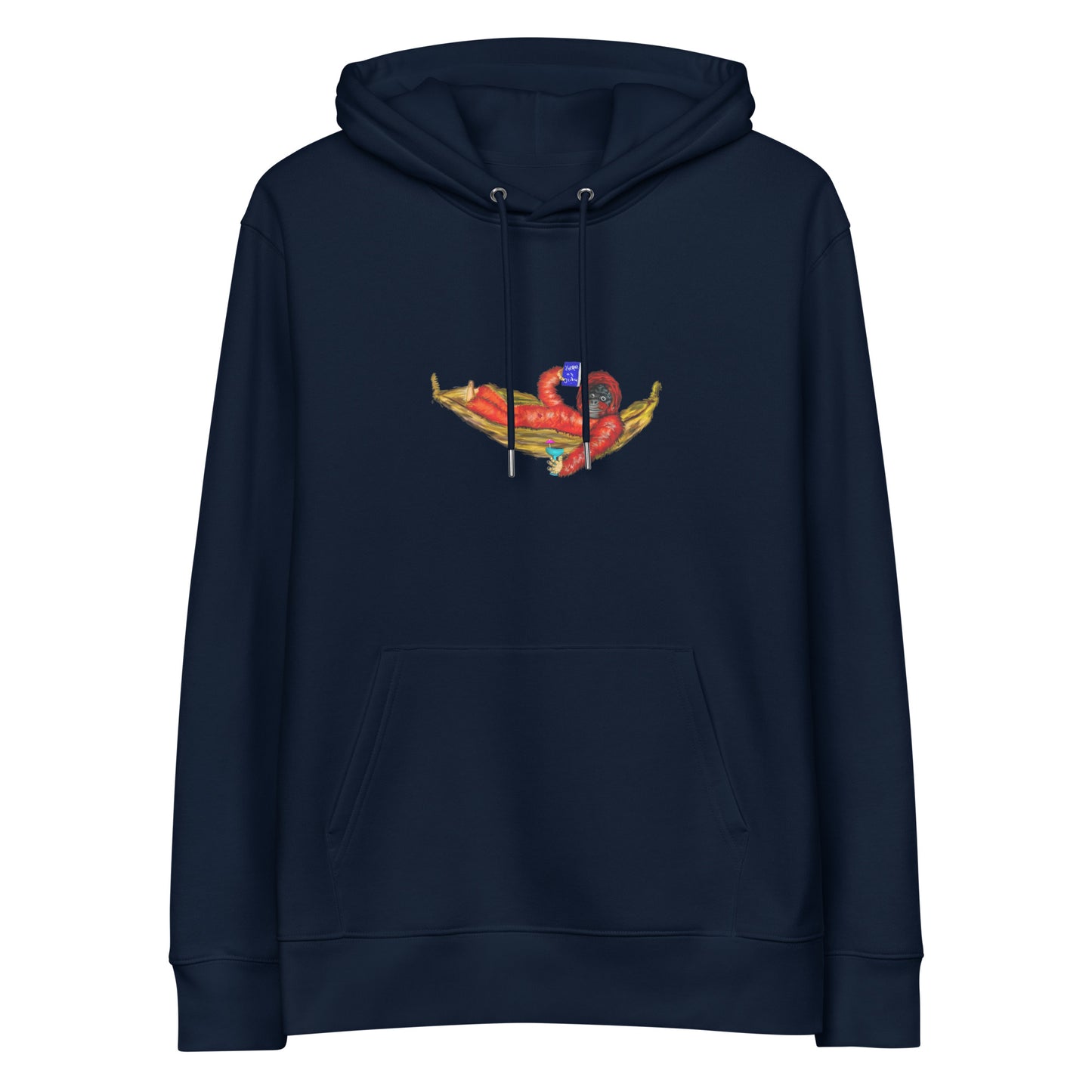 Orangutan | Sustainable Hoodie in navy