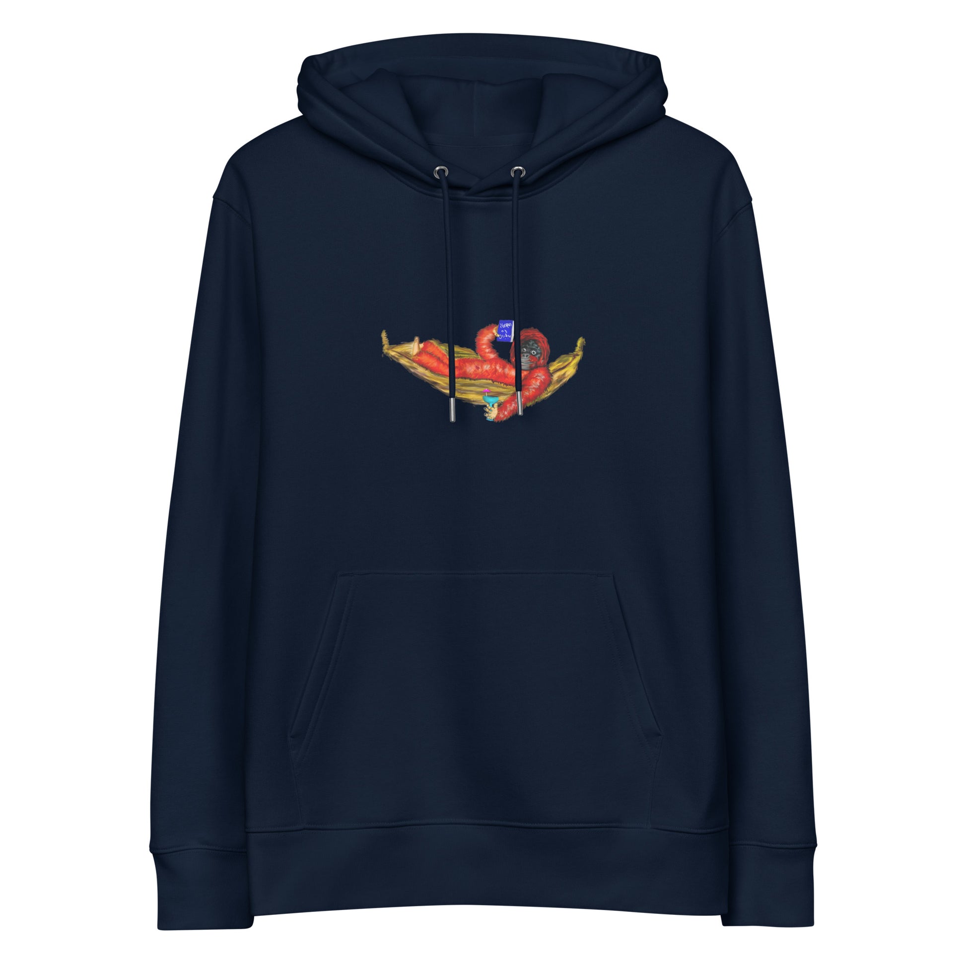 Orangutan | Sustainable Hoodie in navy