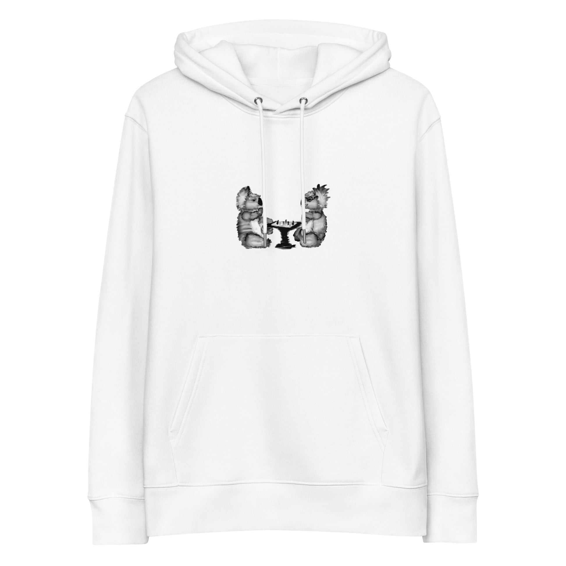 Koalas Playing Chess | Sustainable Hoodie