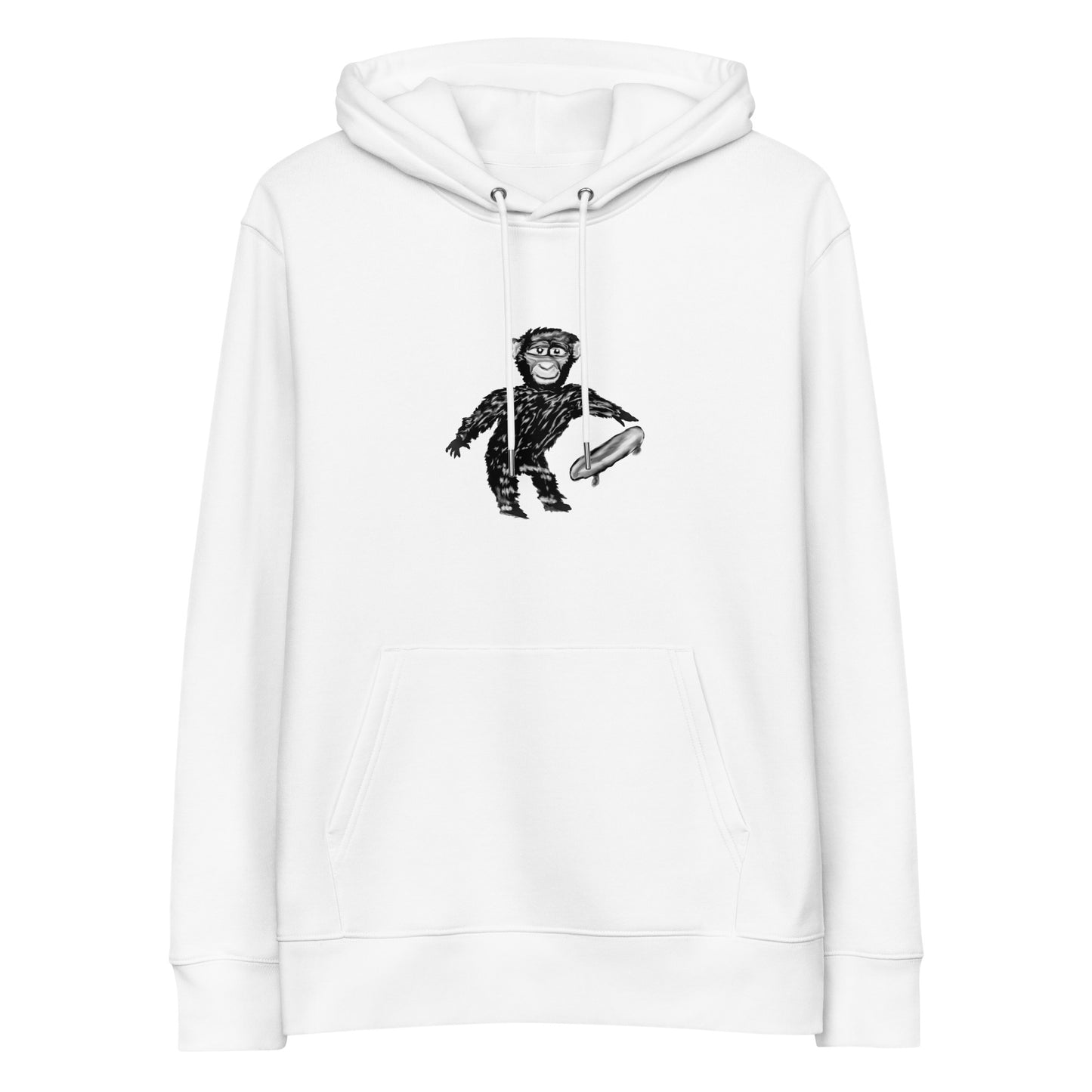 Monkey Skateboarding | Sustainable Hoodie