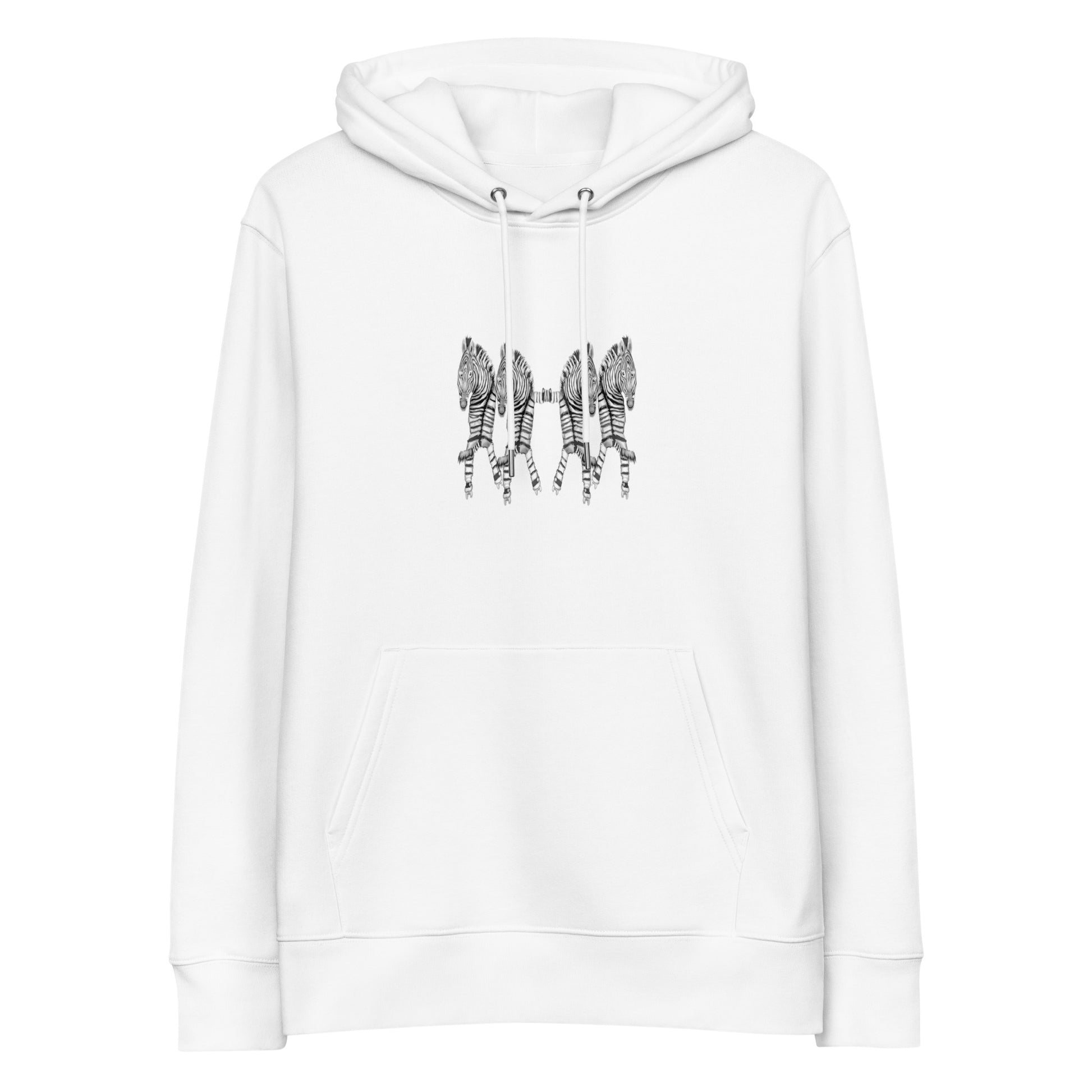 Roller Skating Zebras | Sustainable Hoodie