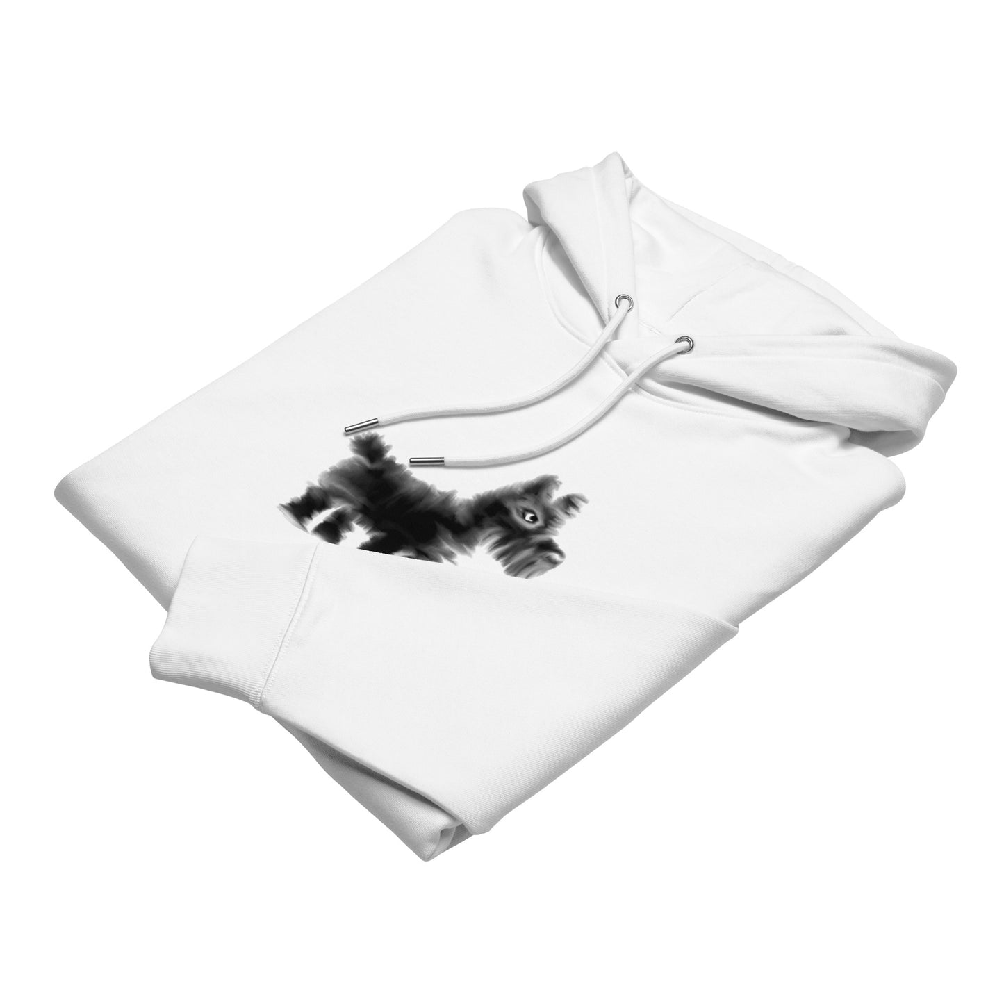 Scottie Dog | Sustainable Hoodie folded