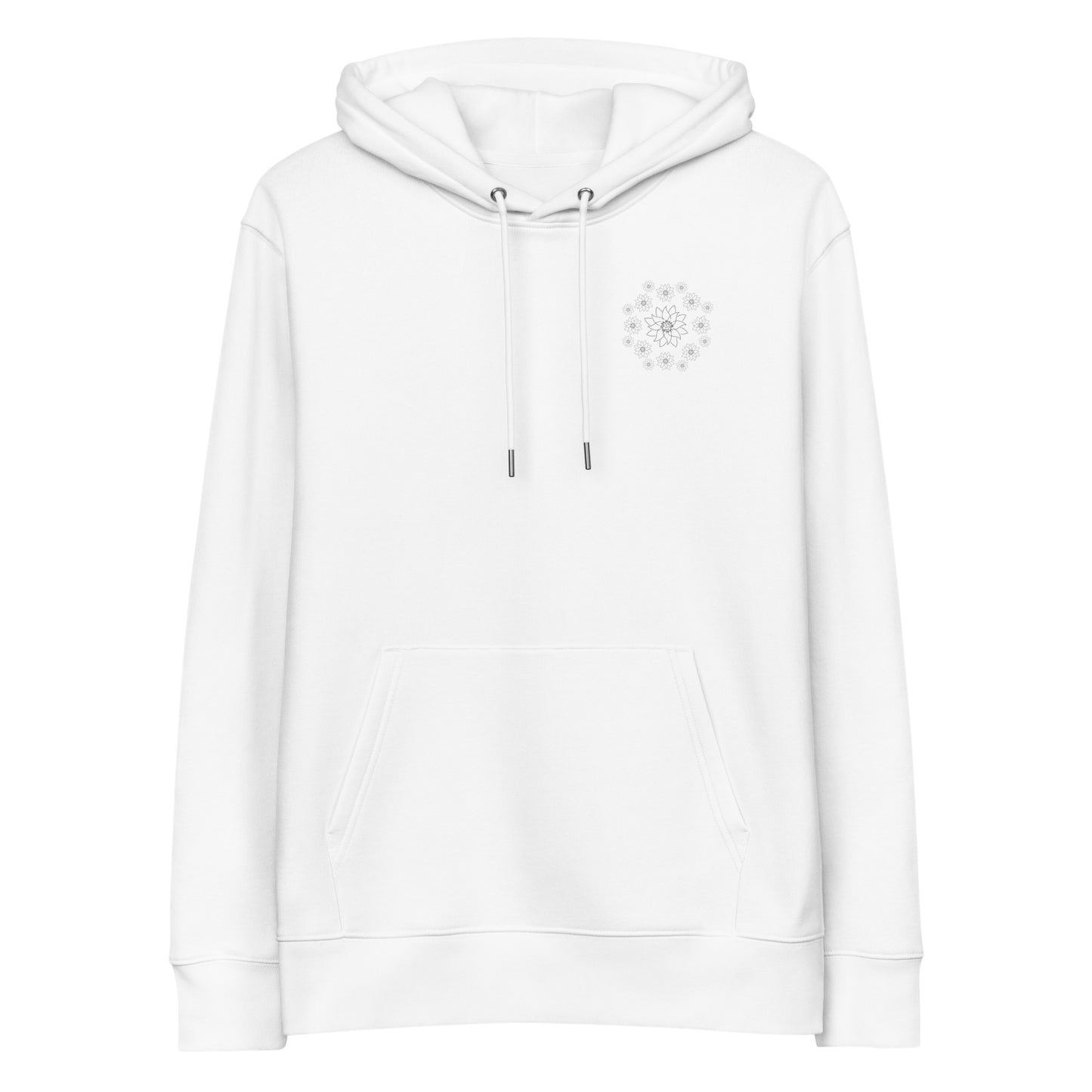Lotus Dream | Sustainable Hoodie in white