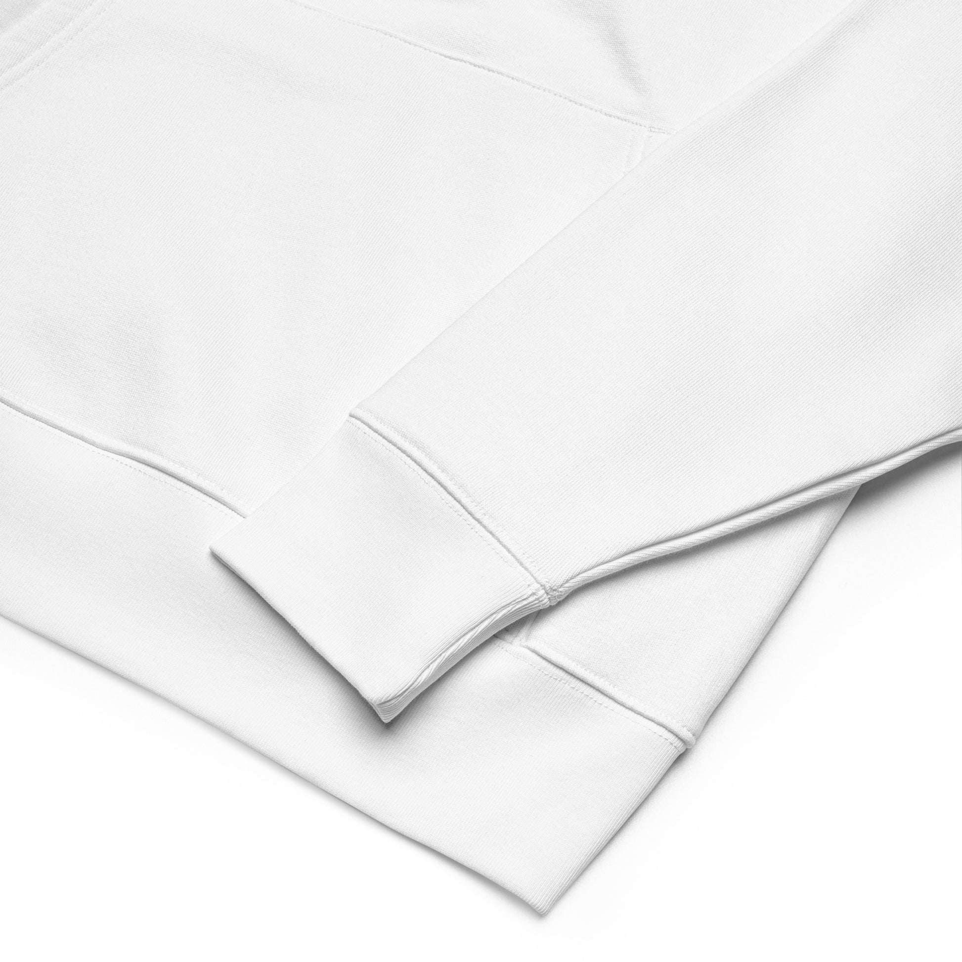 Scottie Dog | Sustainable Hoodie sleeve detail
