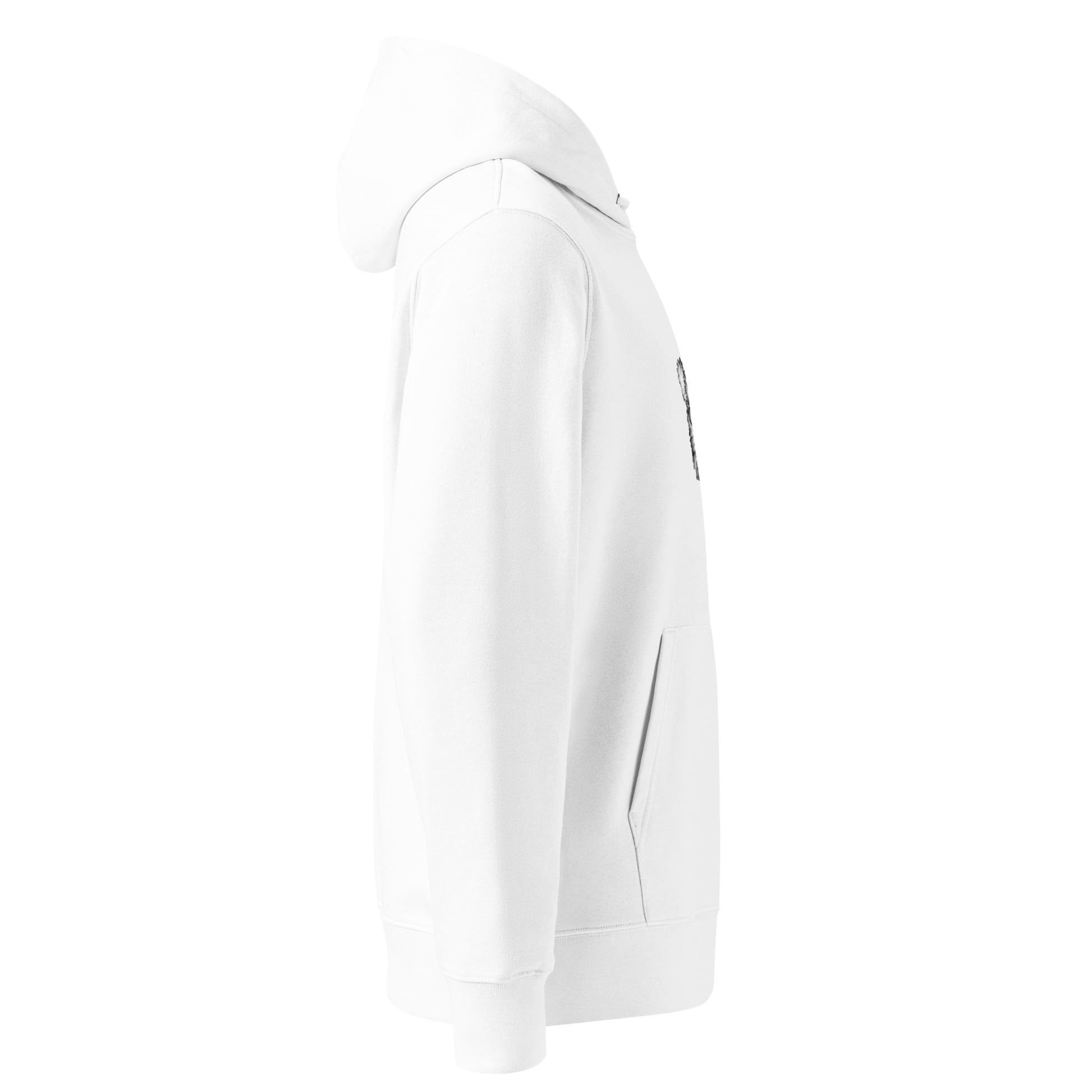 Koala on a Computer | Sustainable Hoodie right