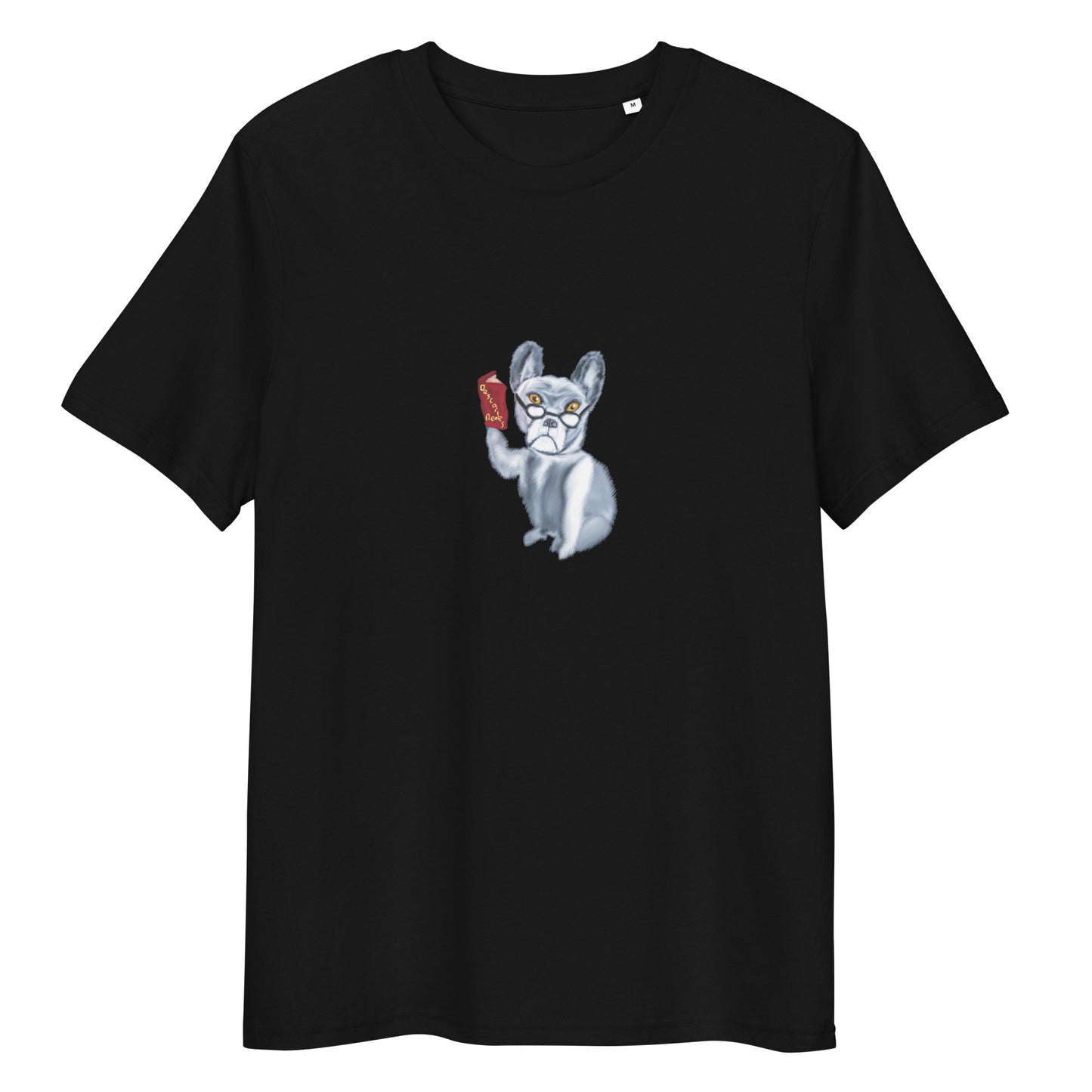 Dog Philosopher | 100% Organic Cotton T Shirt in black