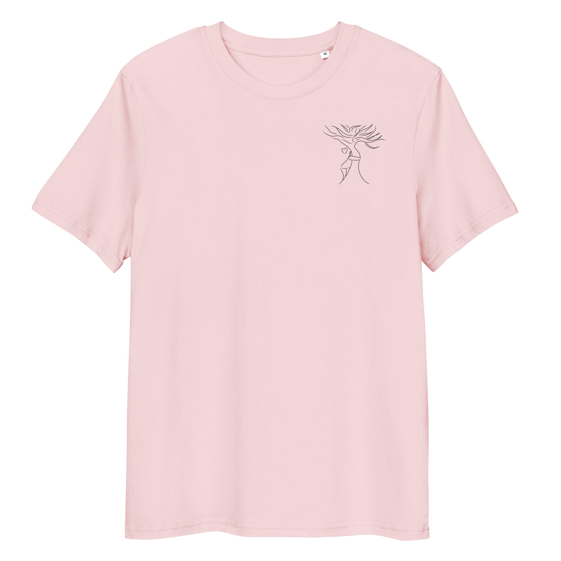 Sustainable Embrace Tree | 100% Organic Cotton T Shirt in pink