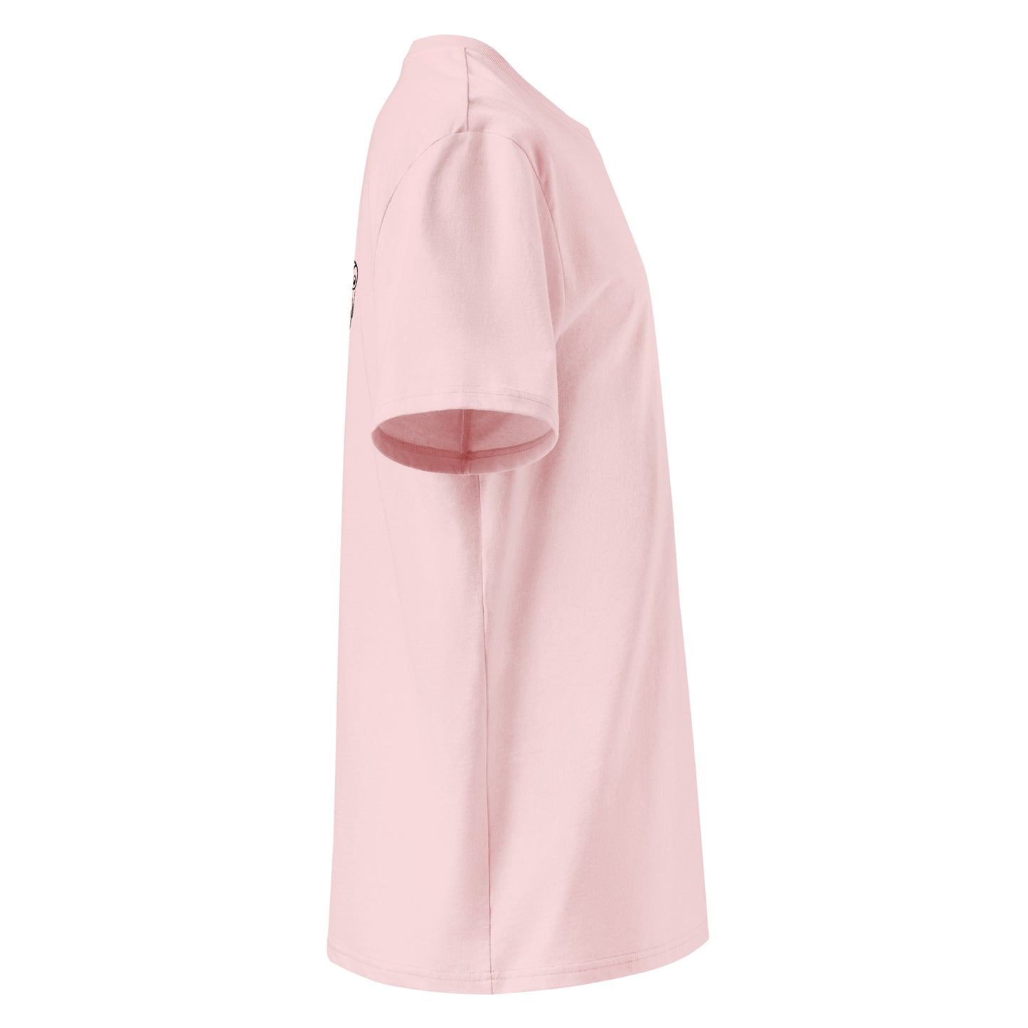 Dog 2 | 100% Organic Cotton T Shirt in pink right view