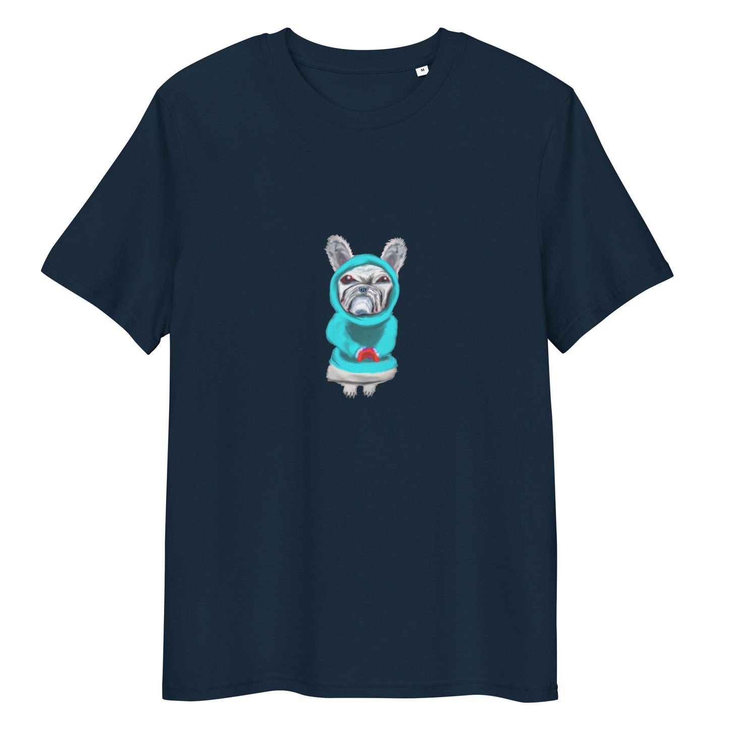 Dog Gamer | 100% Organic Cotton T Shirt in navy