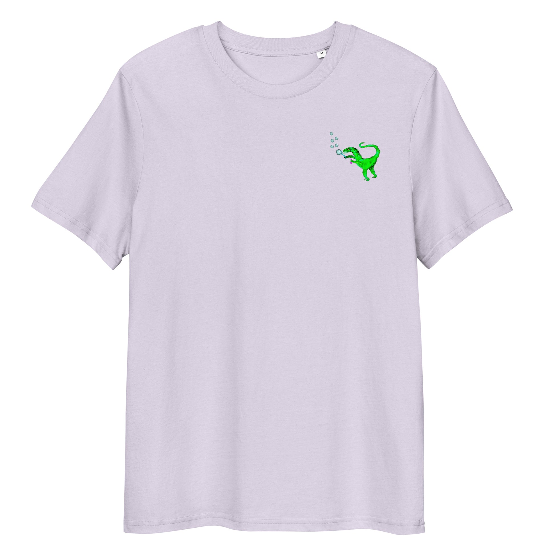 Organic Cotton Vegan T Shirt in lavender