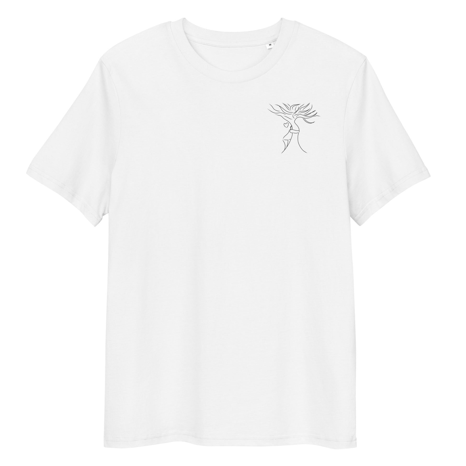 Sustainable Embrace Tree | 100% Organic Cotton T Shirt in white