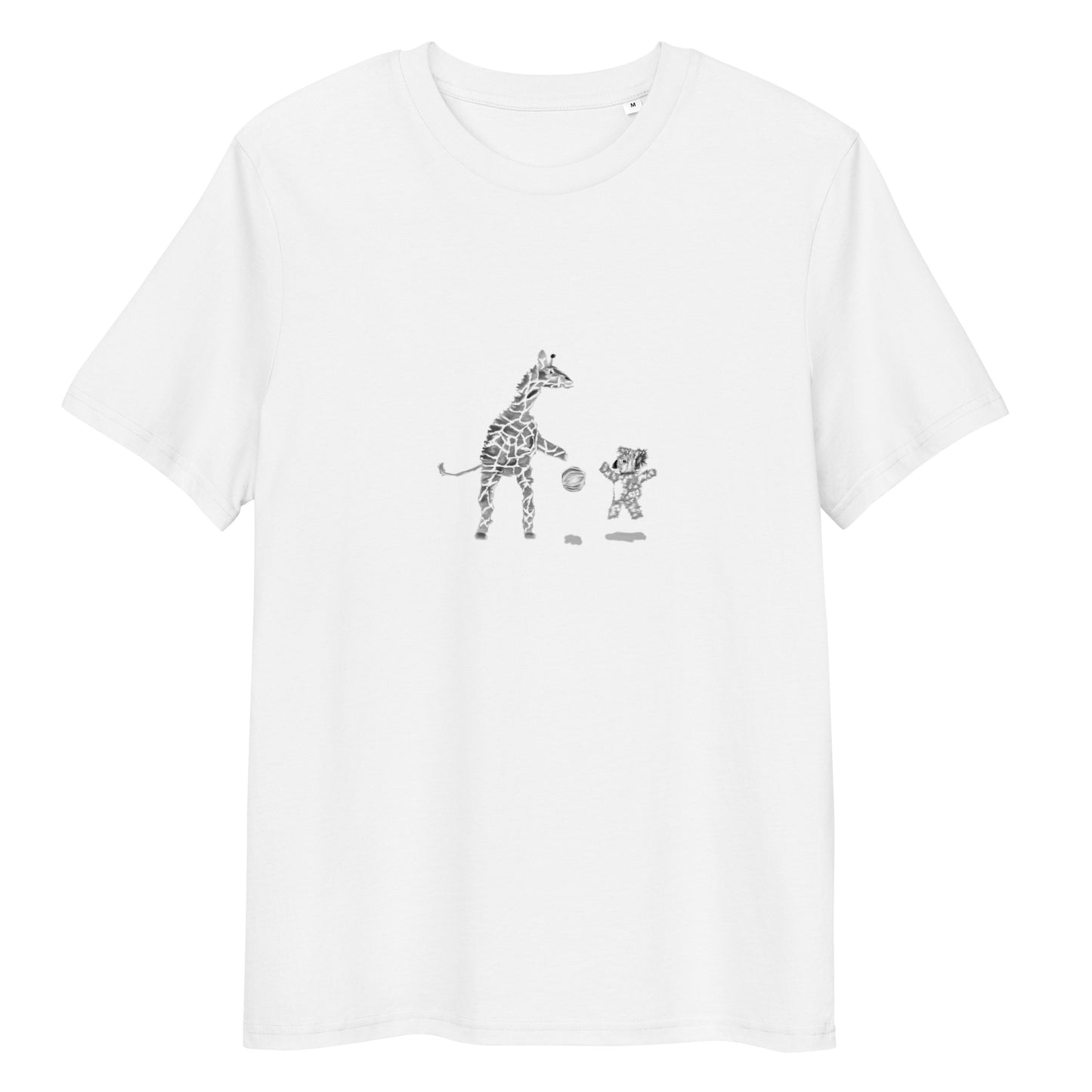 Koala Giraffe Basketball | Organic Cotton T Shirt
