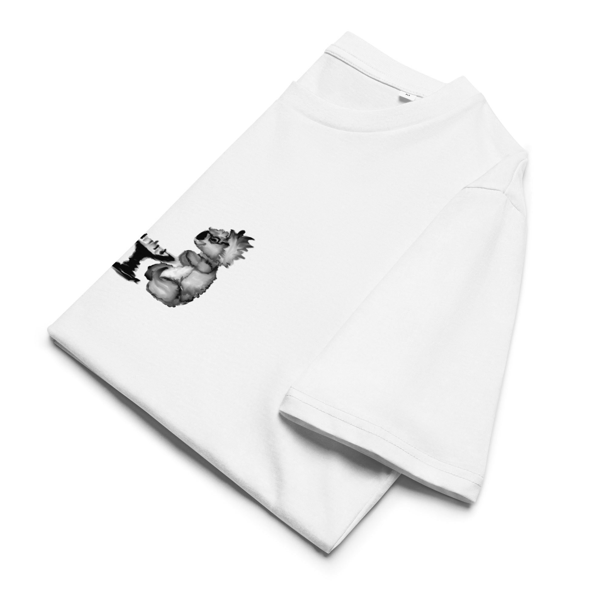 Koalas Playing Chess | 100% Organic Cotton T Shirt folded
