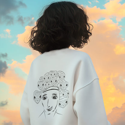Medusa | Vegan Jumper worn by a woman