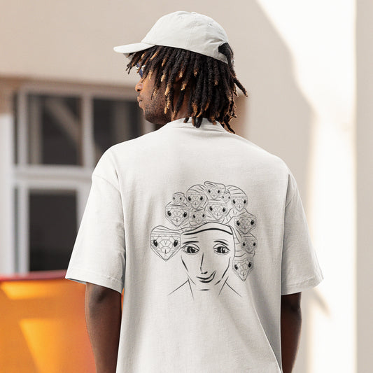 Medusa | 100% Organic Cotton T Shirt worn by a man