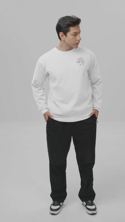 Medusa | Vegan Jumper worn by a man