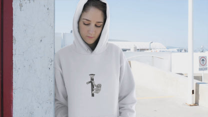 Sloth | Sustainable Hoodie worn by a woman