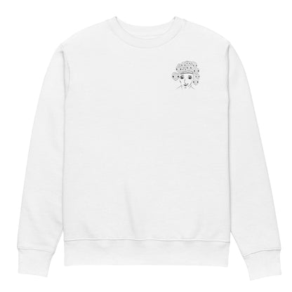 Medusa | Vegan Jumper in white front view