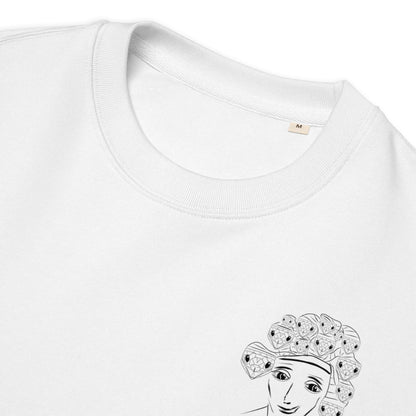 Medusa | Vegan Jumper in white collar