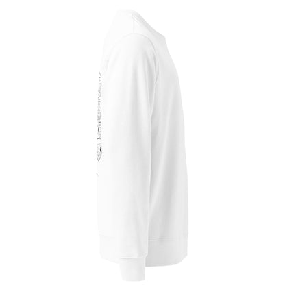 Medusa | Vegan Jumper in white side view