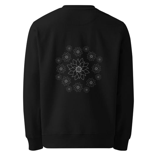 White Lotus Dream | Vegan Jumper in black back