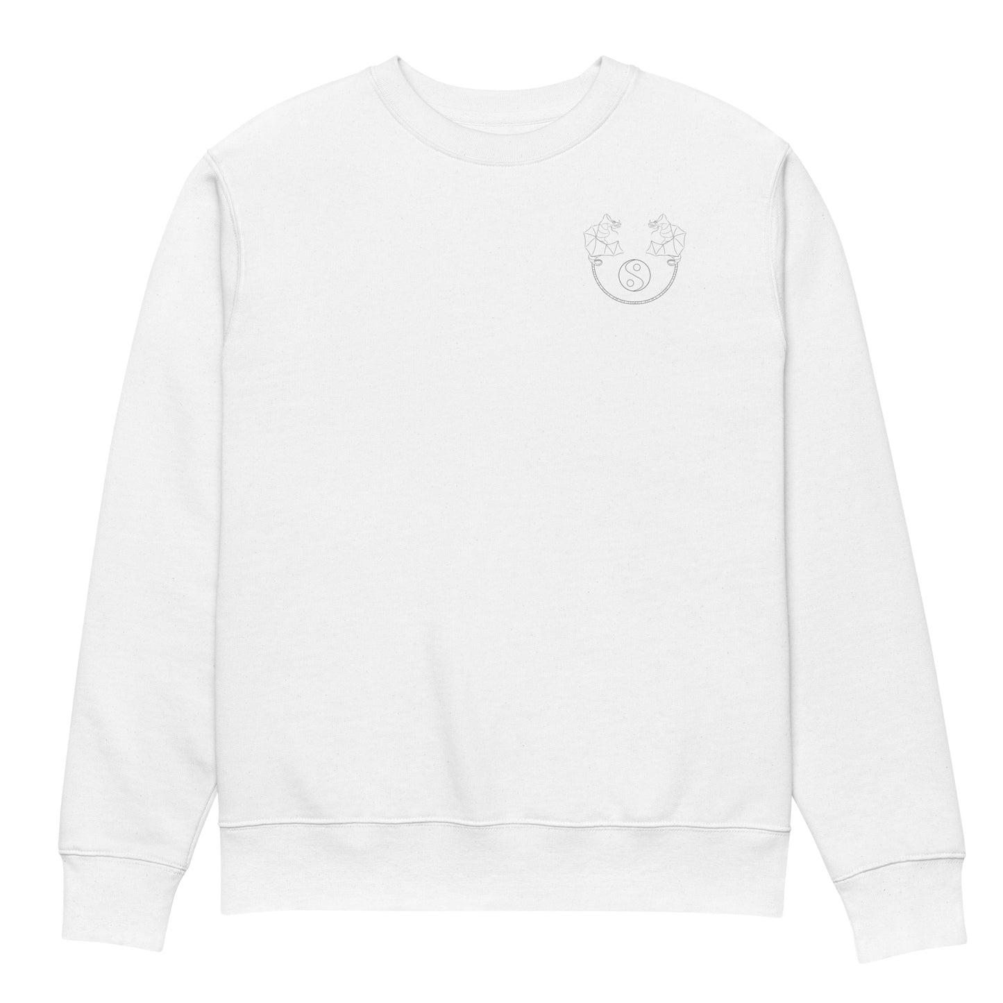 Dragon Dance, Yin and Yang | Vegan Jumper front view