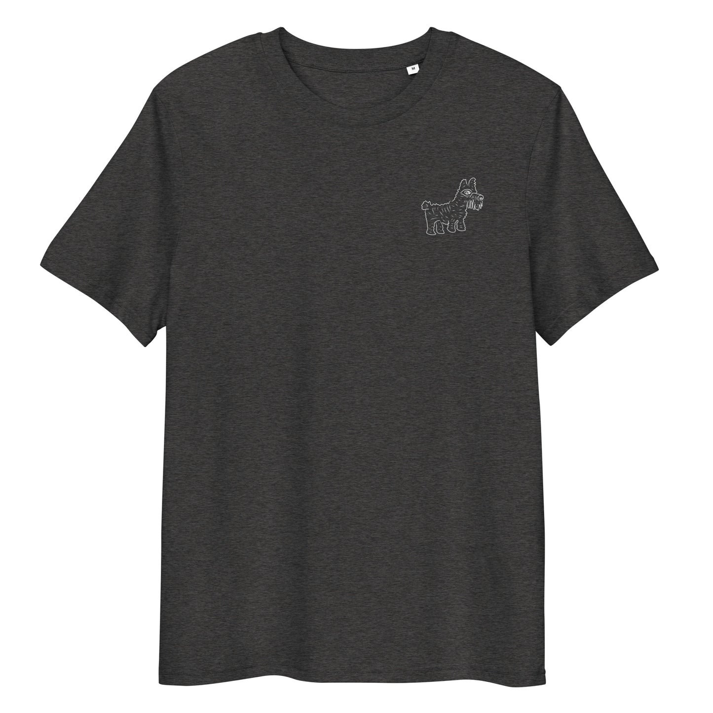 Dog | 100% Organic Cotton T Shirt in dark heather