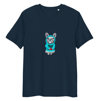 Dog Gamer | 100% Organic Cotton T Shirt in navy