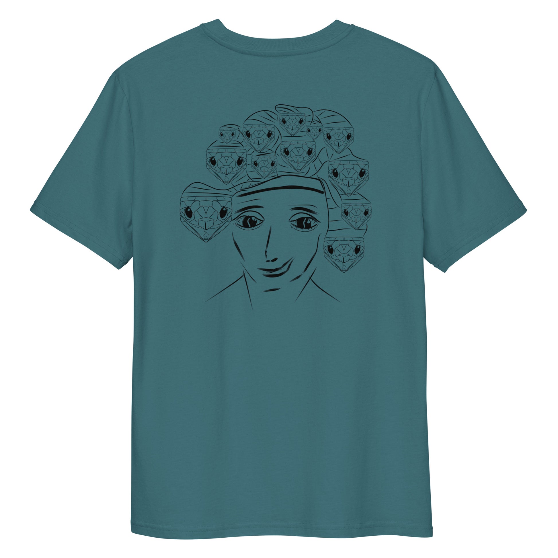 Medusa | 100% Organic Cotton T Shirt back in stargazer