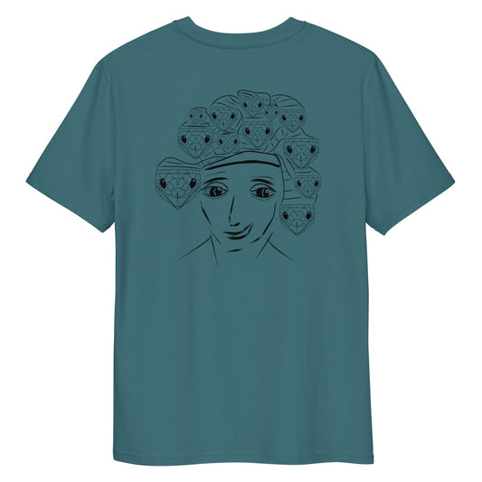 Medusa | 100% Organic Cotton T Shirt back in stargazer