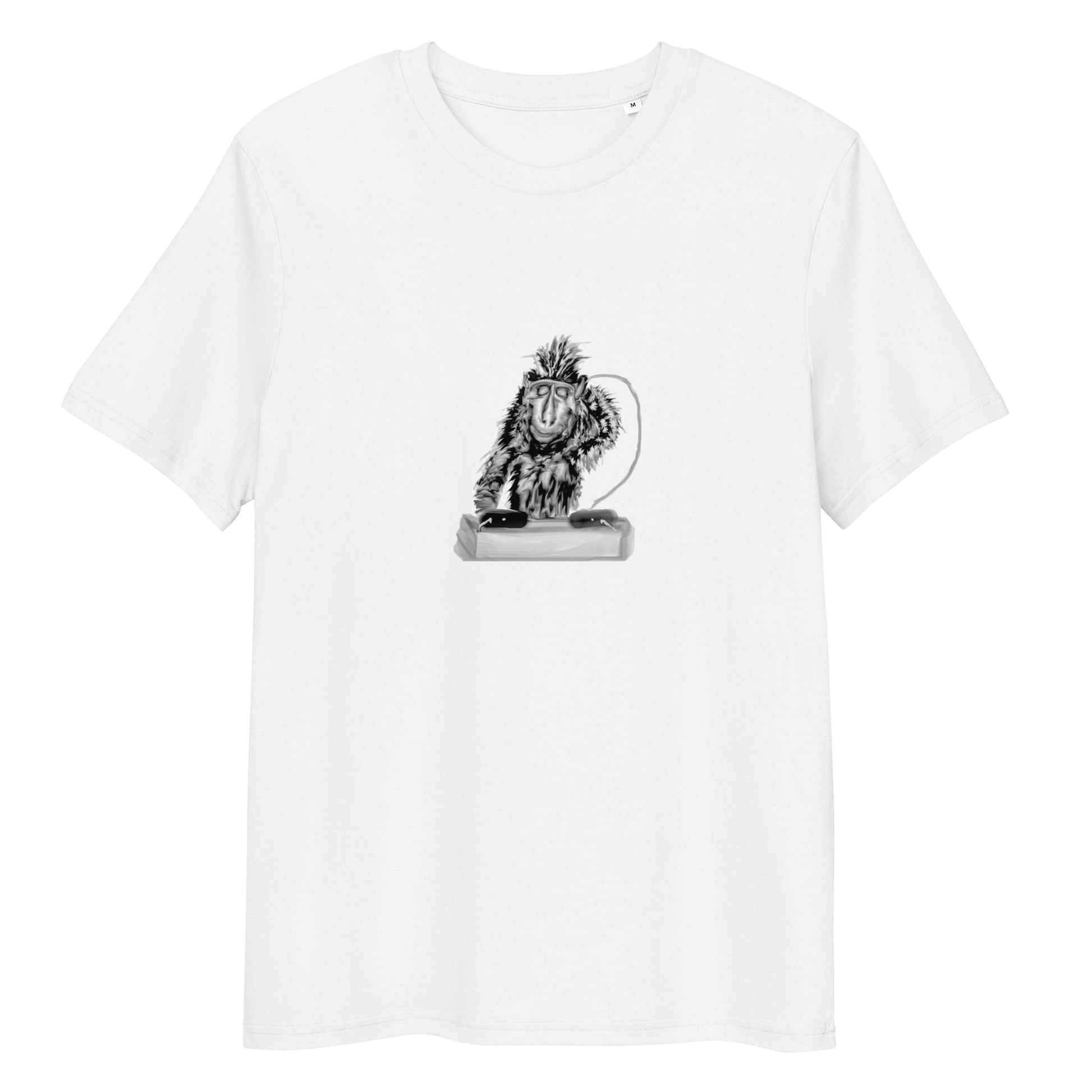 Monkey DJ | 100% Organic Cotton T Shirt