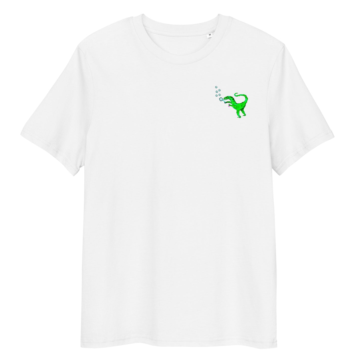 Organic Cotton Vegan T Shirt in white